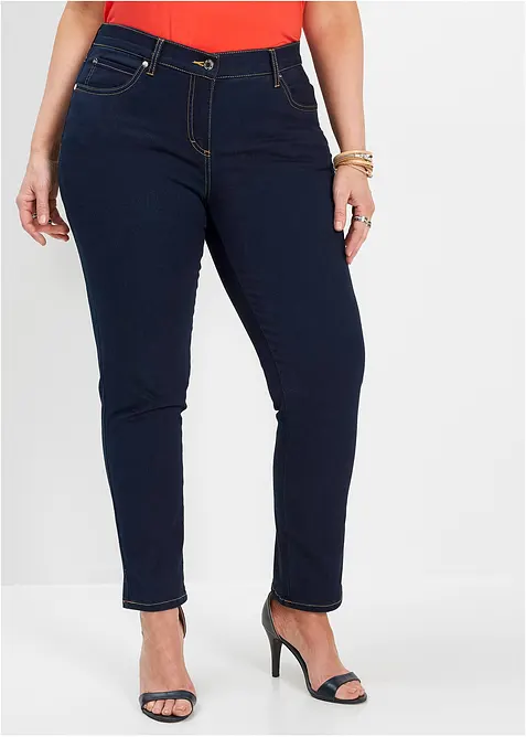Slim Fit Jeans Mid Waist, Super Stretch, bonprix