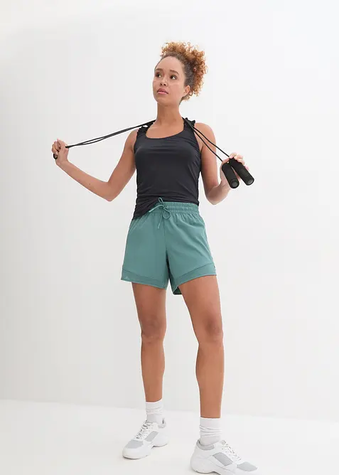 Funktionsshorts med mobilficka, bonprix