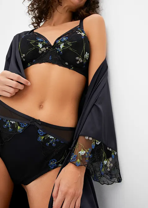 Maxitrosa med broderi, bonprix