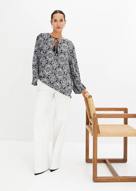 Blustopp av viskos med struktur, bonprix