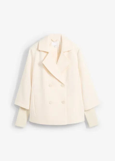 Skepparjacka med stickade &auml;rmar, bonprix