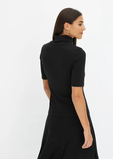 Topp med polokrage, bonprix