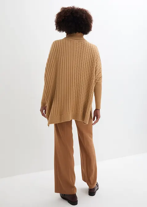 Oversizetr&ouml;ja med poncholook, bonprix