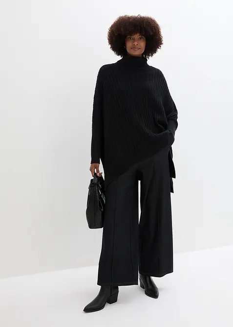 Oversizetröja med poncholook, bonprix