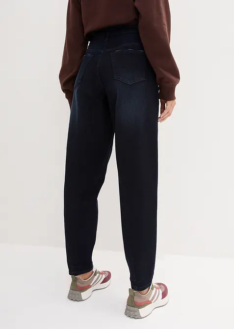 Barrel Jeans High Waist, med bekväm midja, bonprix