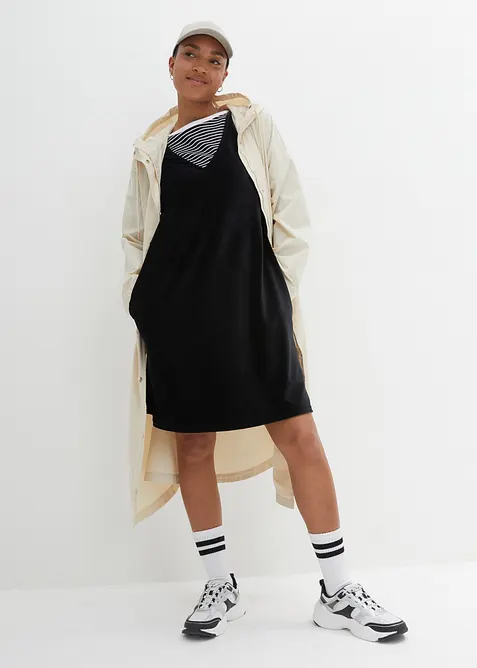 Kl&auml;nning med axelband, av manchester, bonprix