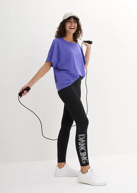Ankellånga leggings, snabbtorkande, bonprix