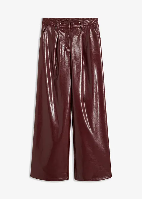 Byxa i skinnimitation, bonprix