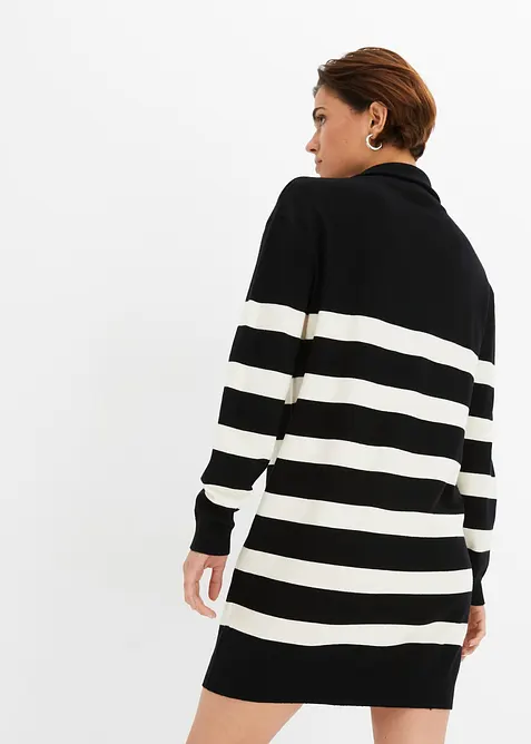 Stickad minikl&auml;nning, bonprix