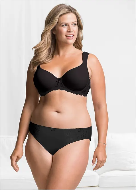 Formpressad BH med vadderade axelband, bonprix