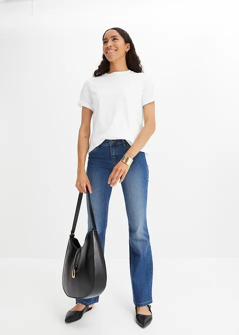 T-shirt av stabil ekologisk bomull, bonprix