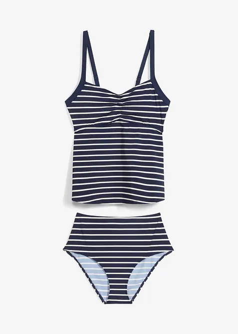 Tankini med sn&ouml;rning (2 delar), bonprix