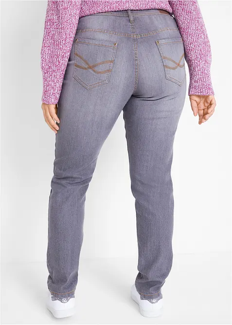 Mom Jeans Mid Waist, Stretch, bonprix