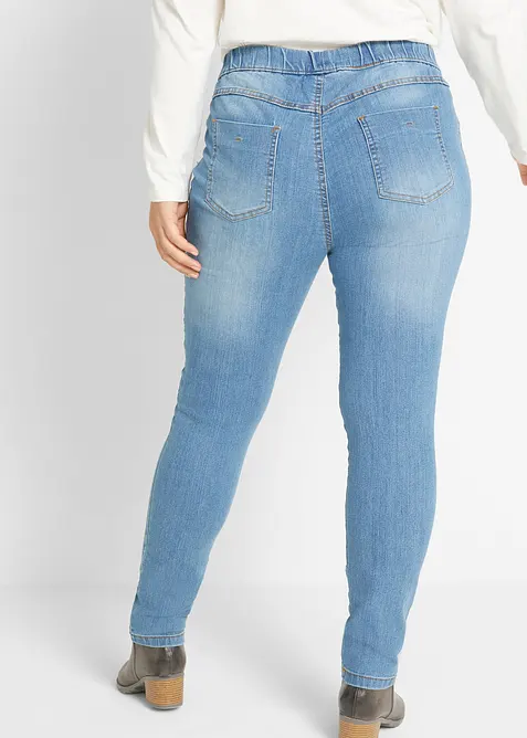 Bekväma stretchjeggings, bonprix
