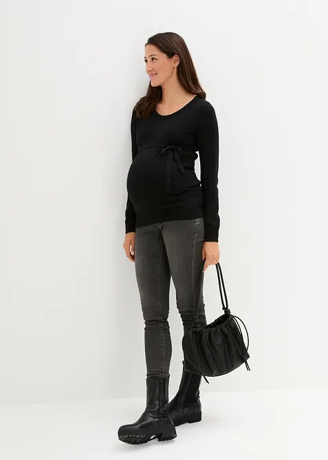 Mammatr&ouml;ja i bomull med knytband, bonprix