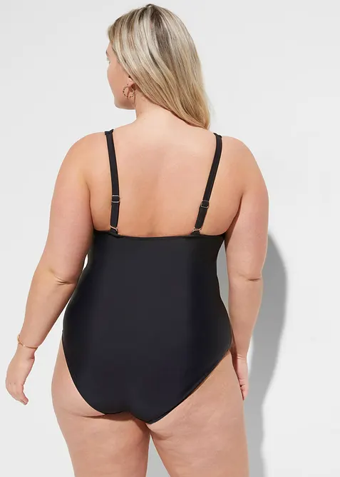 Baddr&auml;kt med V-ringning och l&auml;tt formande effekt, bonprix