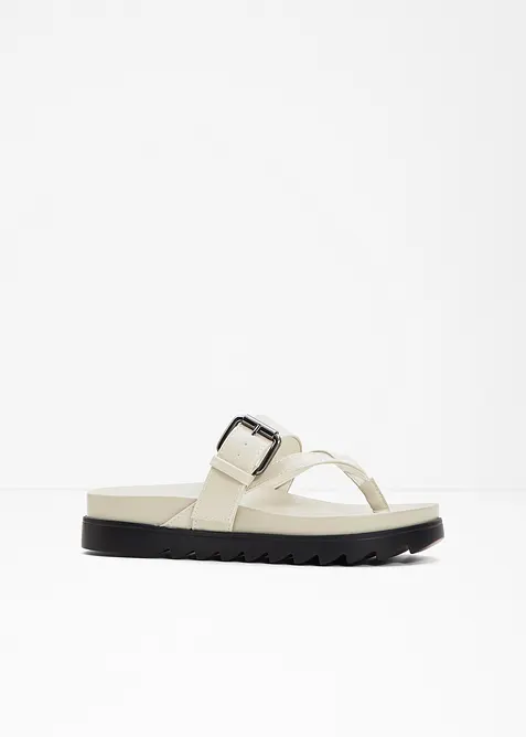 Flip flop-sandal med profilerad sula, bonprix