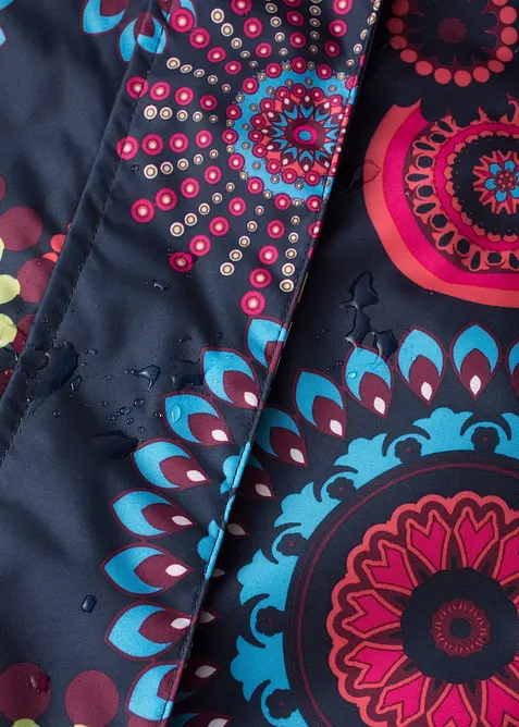 Vattentät 2-i-1-funktionsjacka med huva, bonprix