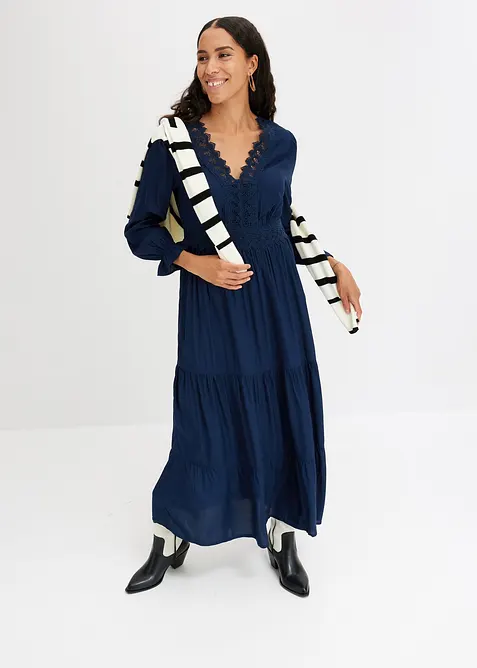 Maxiklänning i viskos, bonprix