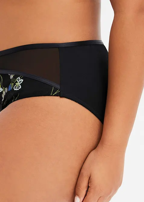 Maxitrosa med broderi, bonprix