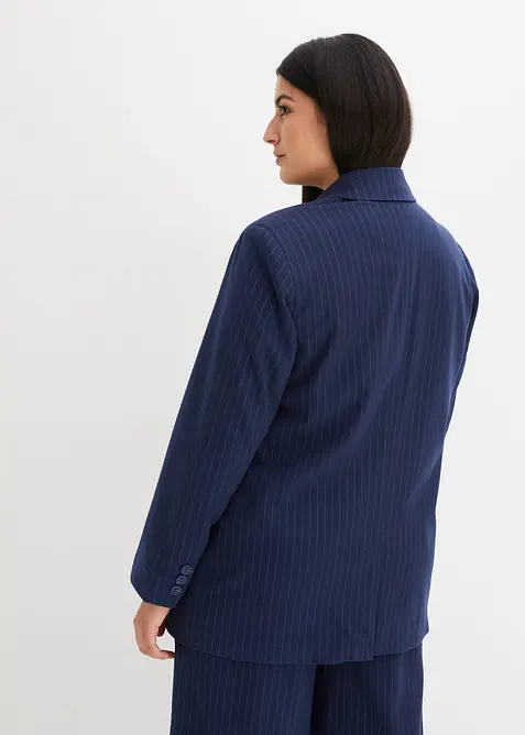 Dubbelknäppt kavaj av viskosmix, bonprix