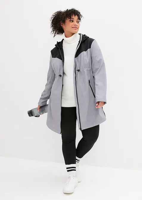 Mammakappa av softshell med babyficka, bonprix