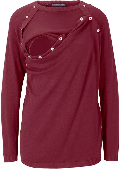 Mamma-/amningströja av finstickat material, bonprix