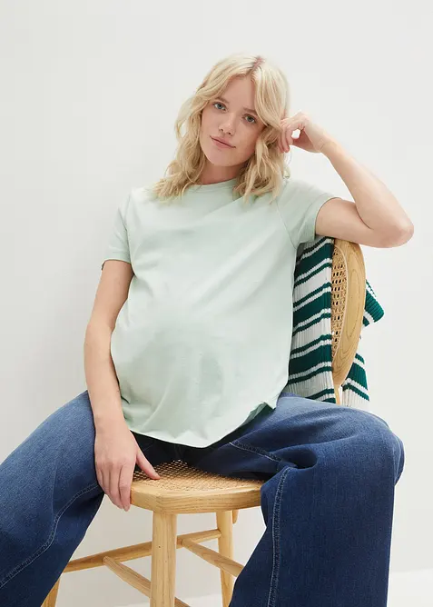 Mamma-/amningstopp med ekologisk bomull (2-pack), bonprix