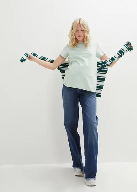 Mamma-/amningstopp med ekologisk bomull (2-pack), bonprix