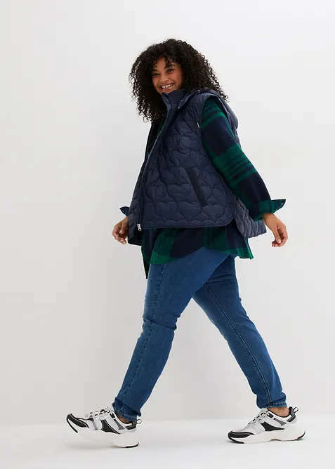 Mammajeggings med bomull (2-pack). Skinny, bonprix