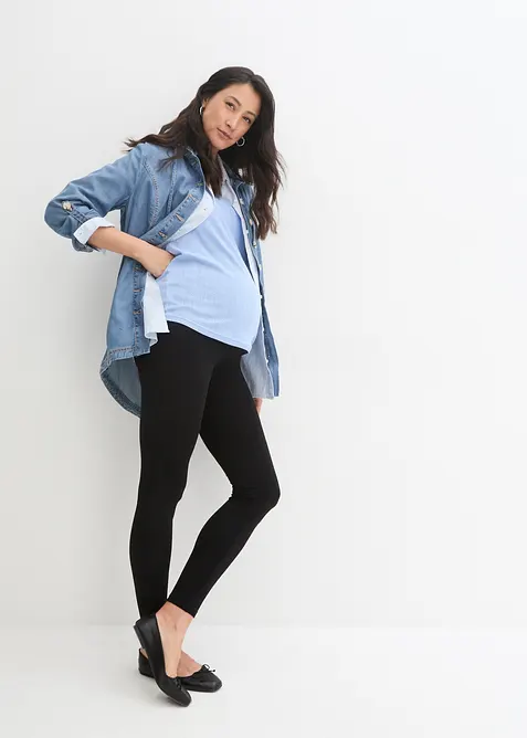 Mammaleggings med mjuk ekologisk bomull, bonprix