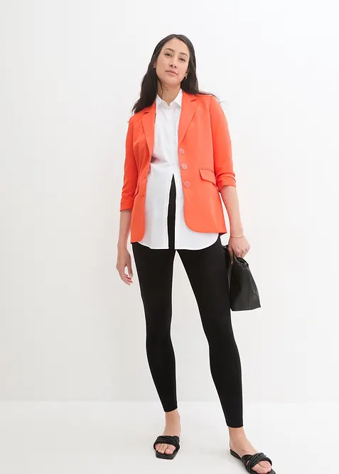 Mammaleggings av ekologisk bomull (2-pack), bonprix