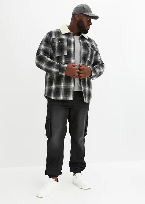 Sweatjeans i Slim Fit, Straight, bonprix