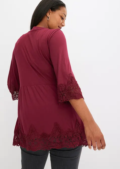 Tunika av viskos, bonprix