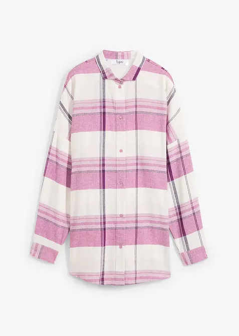 Flanellskjorta av ren bomull, bonprix