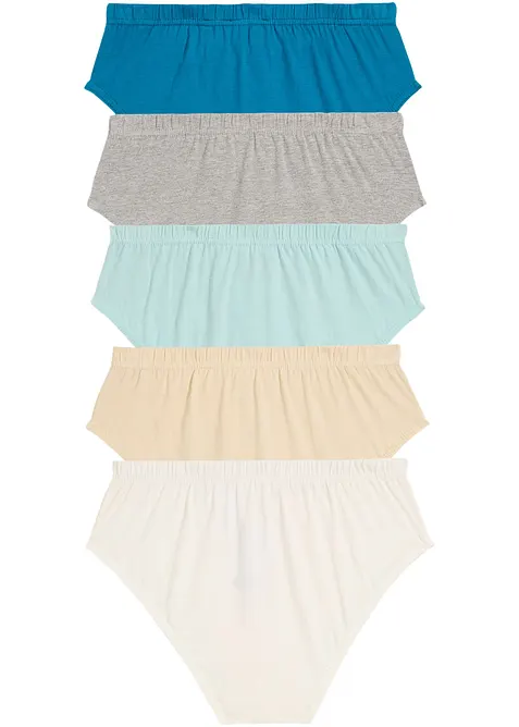 Kalsong med mjuk ekologisk bomull (5-pack), bonprix