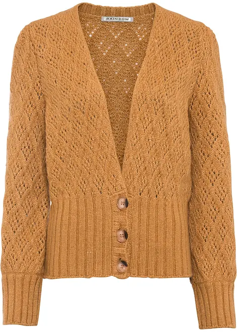 Finstickad cardigan, bonprix