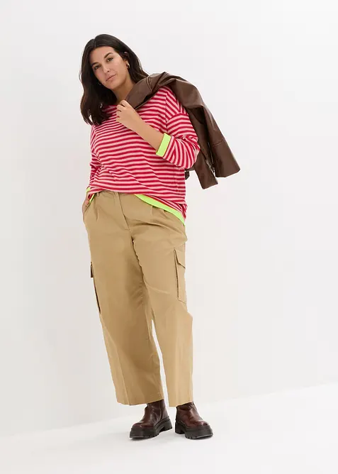 L&aring;ng&auml;rmad topp, bonprix