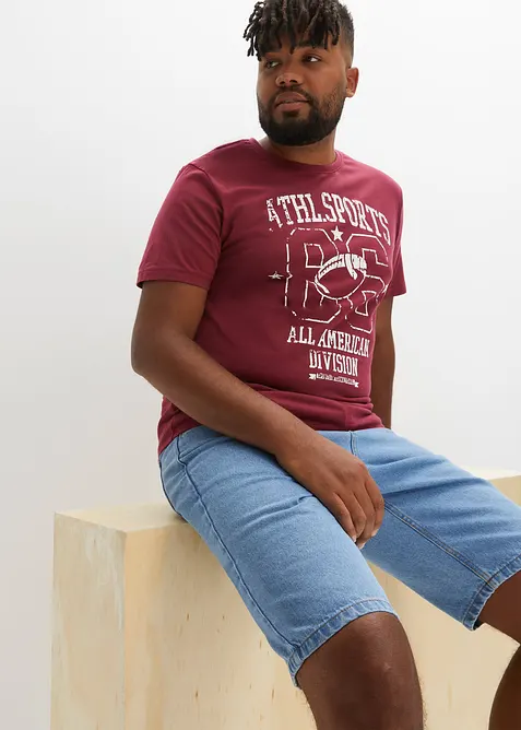 T-shirt (2-pack), normal passform, bonprix