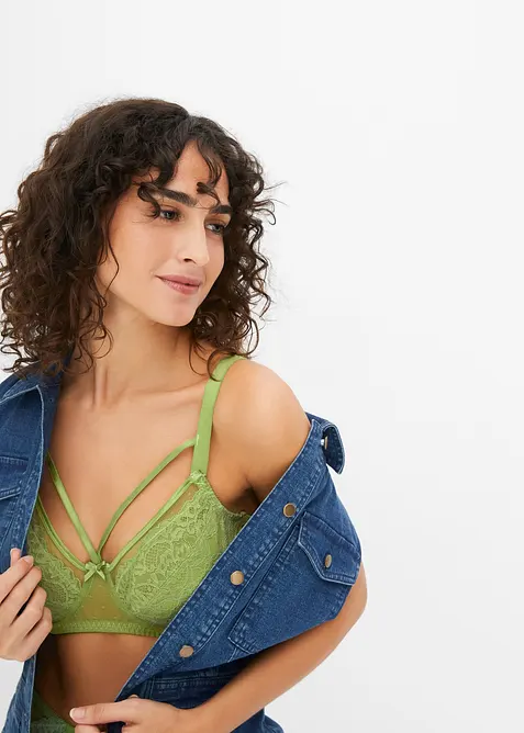 Minimizer-BH med sirlig spets, bonprix