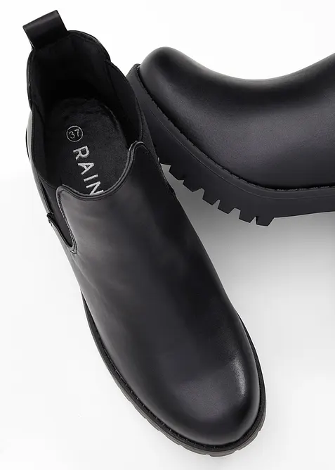 Chelseaboots med blockklack, bonprix
