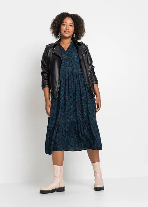 Midikl&auml;nning i viskos, bonprix