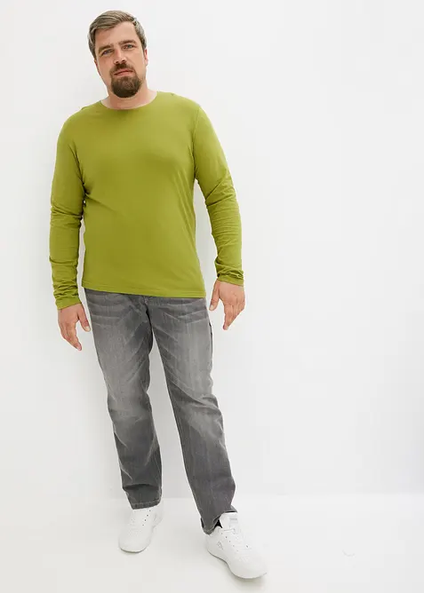 Långärmad T-shirt (3-pack), bonprix