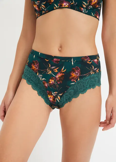 Maxitrosa med fin spets (2-pack), bonprix