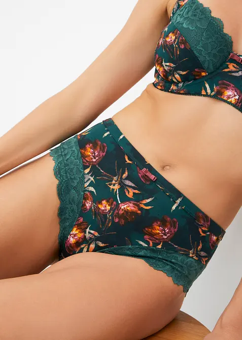 Maxitrosa med fin spets (2-pack), bonprix