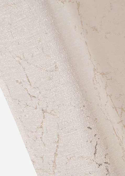 Gardinlängd med glansigt tryck (1-pack), bonprix