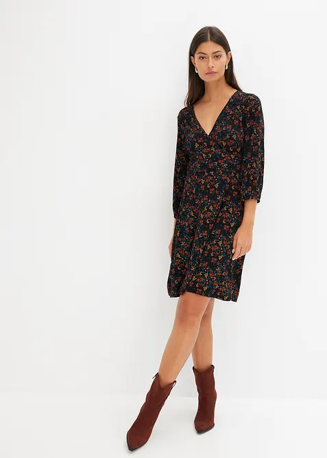 Miniklänning av viskosmix, bonprix