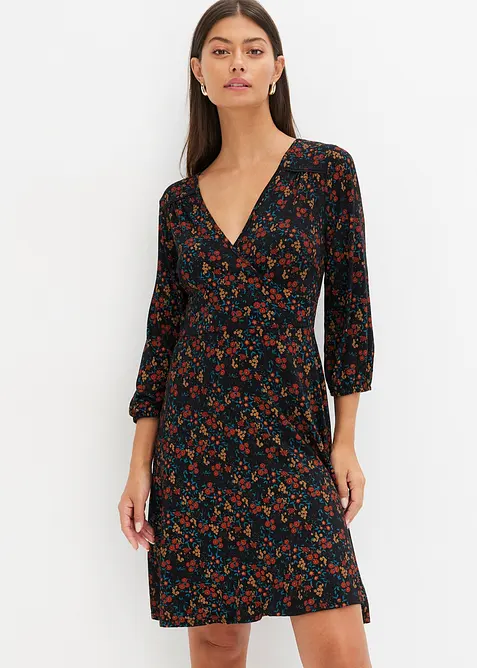 Miniklänning av viskosmix, bonprix