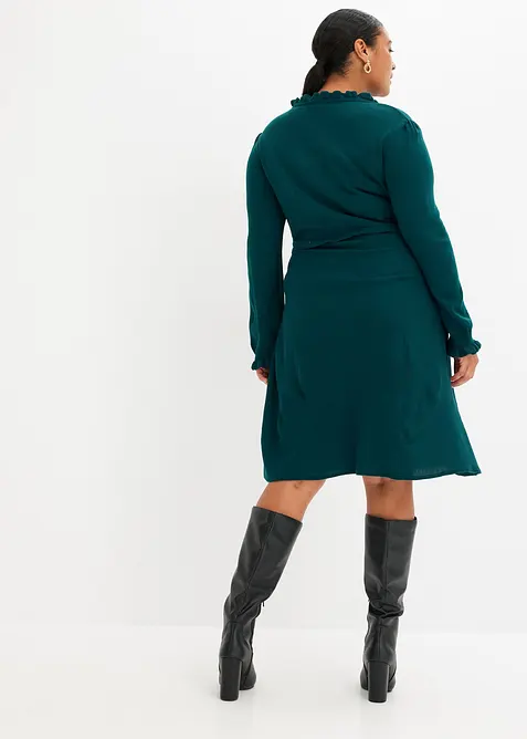 Stickad kl&auml;nning, bonprix