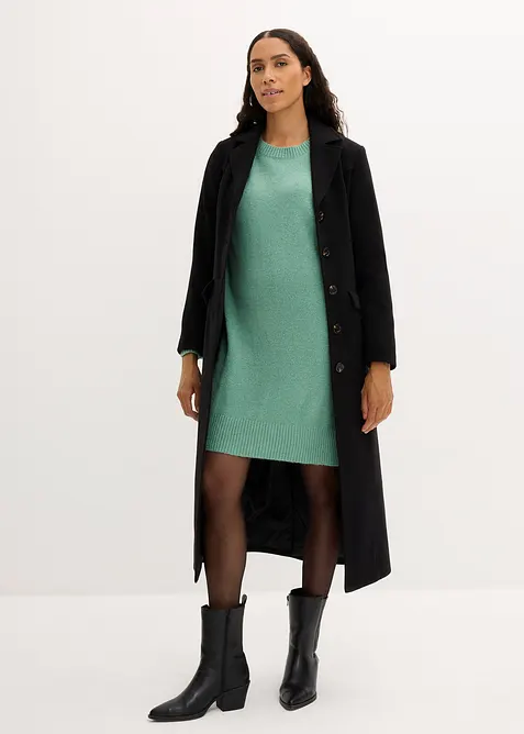 Stickad oversizekl&auml;nning, bonprix